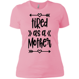 Tired as a Mother Ladies' Boyfriend T-Shirt