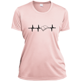 Heartbeat Books Ladies' Wicking T-Shirt