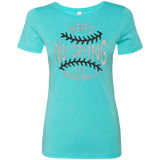 There's no crying in Baseball Ladies' Triblend T-Shirt