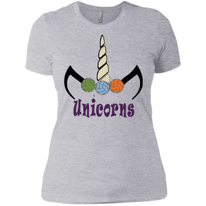 Unicorn Volleyball Ladies' Boyfriend T-Shirt