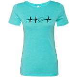 Heartbeat Books Ladies' Triblend T-Shirt