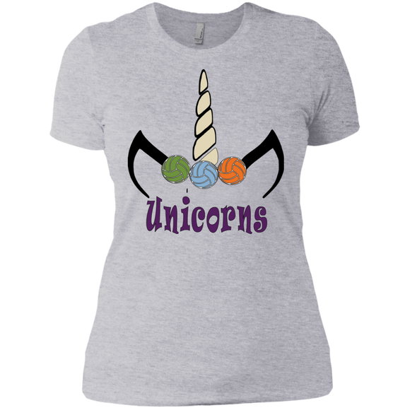 Unicorn Volleyball Ladies' Boyfriend T-Shirt