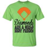 Diamond are a Girls Best Friend Cotton T-Shirt