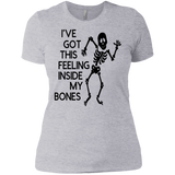 Ive Got This Feeling in My Bones Ladies' Boyfriend T-Shirt