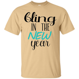 Bling in the New Year Cotton T-Shirt