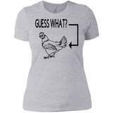 Guess What, Chicken Butt Ladies' Boyfriend T-Shirt