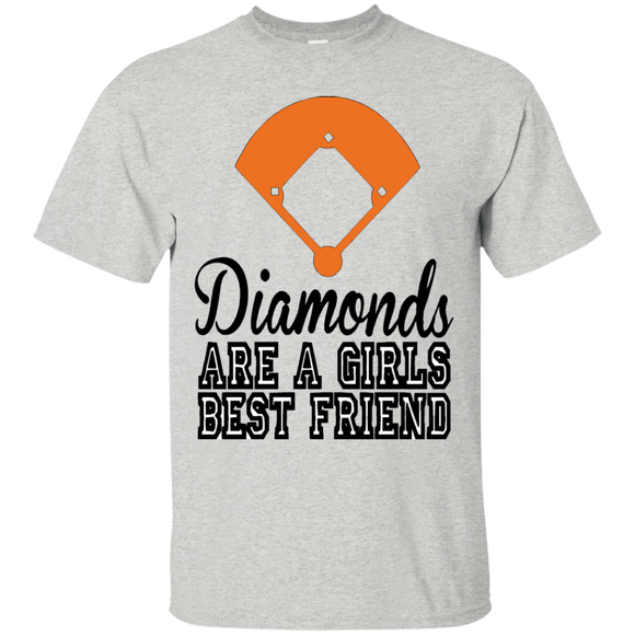 Diamond are a Girls Best Friend Cotton T-Shirt