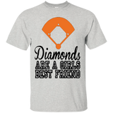 Diamond are a Girls Best Friend Cotton T-Shirt