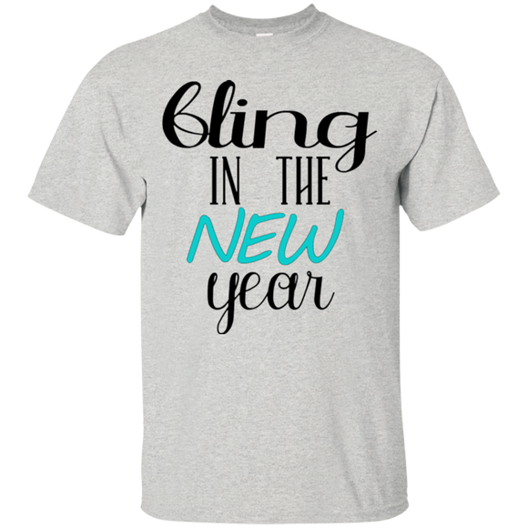 Bling in the New Year Cotton T-Shirt