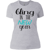 Bling in the New Year Ladies' Boyfriend T-Shirt