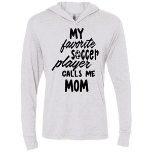 Soccer Mom Unisex Triblend LS Hooded T-Shirt
