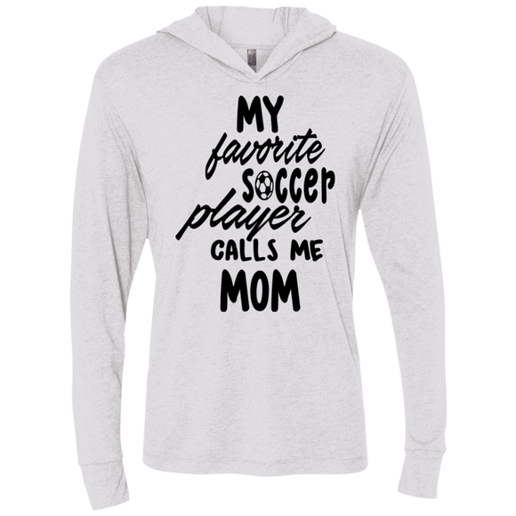 Soccer Mom Unisex Triblend LS Hooded T-Shirt