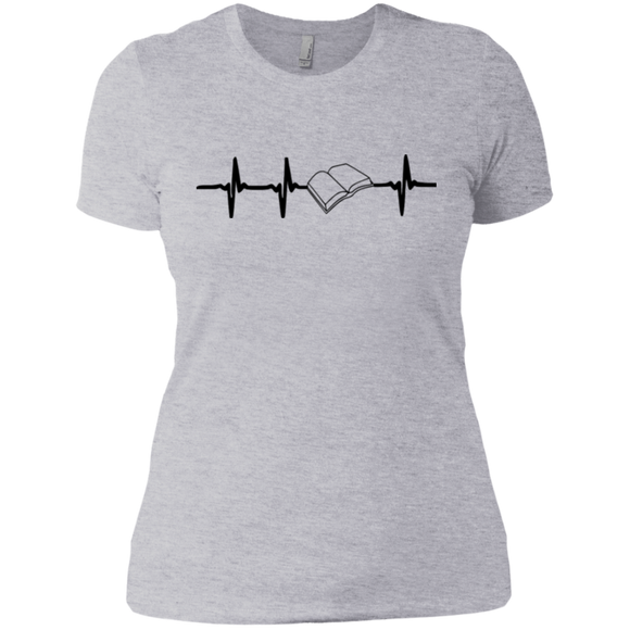 Heartbeat Books Ladies' Boyfriend T-Shirt