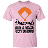 Diamond are a Girls Best Friend Cotton T-Shirt