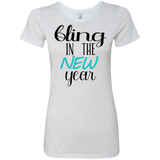 Bling in the New Year Ladies' Triblend T-Shirt