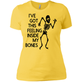 Ive Got This Feeling in My Bones Ladies' Boyfriend T-Shirt