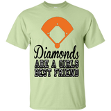 Diamond are a Girls Best Friend Cotton T-Shirt