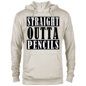 Straight Outta Pencils Terry Hoodie