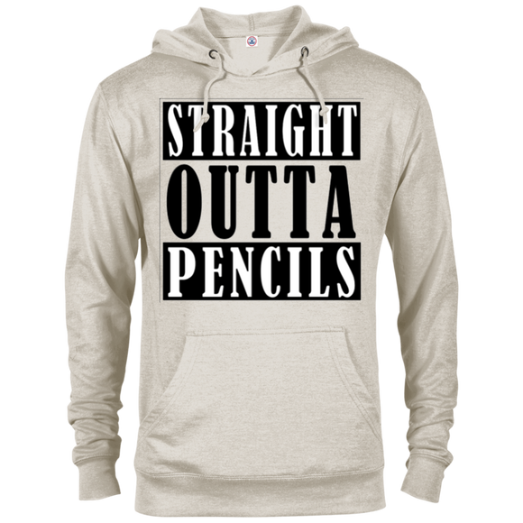 Straight Outta Pencils Terry Hoodie