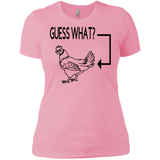 Guess What, Chicken Butt Ladies' Boyfriend T-Shirt
