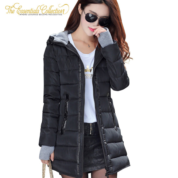 Winter Hooded Warm Coat Cotton Padded Jacket