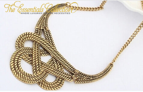 Fashion Statement Choker Collar Pendants Maxi Necklace