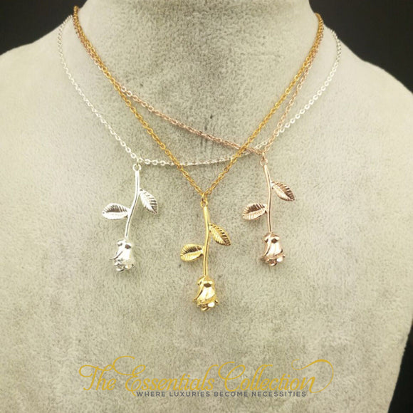 Flower Statement Charm Choker Maxi Necklace