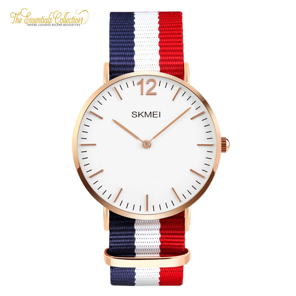 30M Waterproof Ultra-thin Design Quartz Wristwatch