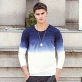Fashion O-Neck Casual Long Sleeve Men's T-Shirt