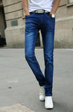 Men's Casual Stretch Skinny Jeans Trousers Tight Pants