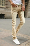 Men's Casual Stretch Skinny Jeans Trousers Tight Pants