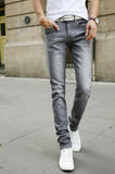 Men's Casual Stretch Skinny Jeans Trousers Tight Pants