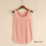 Summer Fashion Fitness O-Neck Slim Tank Top ( Colors Available )