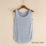 Summer Fashion Fitness O-Neck Slim Tank Top ( Colors Available )