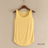 Summer Fashion Fitness O-Neck Slim Tank Top ( Colors Available )