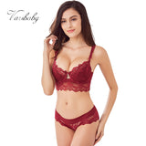 Push Up Padded Lace Bra 5 breasted Lingerie  Sets (Colors Available)