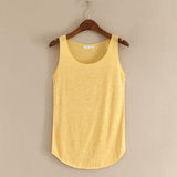 Summer Fashion Fitness O-Neck Slim Tank Top ( Colors Available )