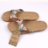 Cross Belt Silent Sweat Slippers