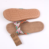 Cross Belt Silent Sweat Slippers