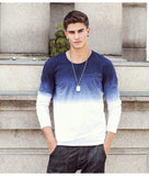 Fashion O-Neck Casual Long Sleeve Men's T-Shirt