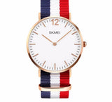 30M Waterproof Ultra-thin Design Quartz Wristwatch