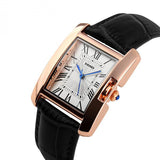 Luxury Quartz Clock Female Leather Wristwatches