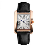 Luxury Quartz Clock Female Leather Wristwatches
