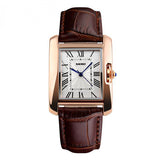 Luxury Quartz Clock Female Leather Wristwatches