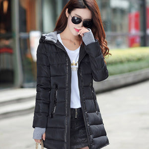 Winter Hooded Warm Coat Cotton Padded Jacket