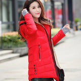 Winter Hooded Warm Coat Cotton Padded Jacket