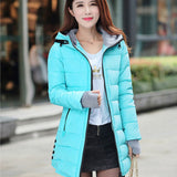Winter Hooded Warm Coat Cotton Padded Jacket