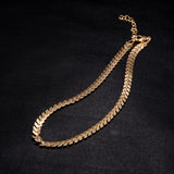Short Arrow Leaf Choker Necklaces