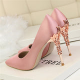Sexy Pumps Gold Silver Thin Heel High Heel Shoes