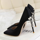 Sexy Pumps Gold Silver Thin Heel High Heel Shoes